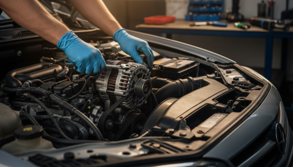 Oto Hizmetlerimiz arac alternator degisimi