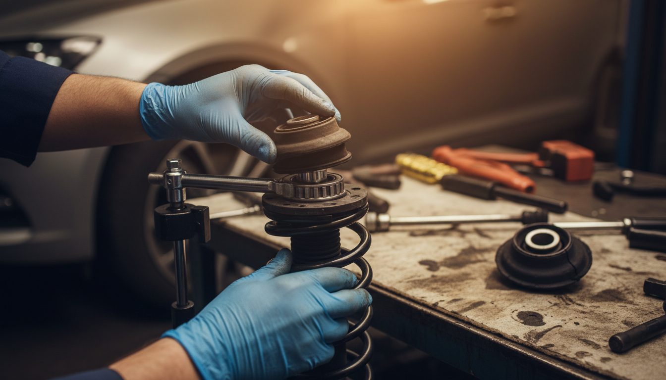 Araç Amortisör Takozu Değişimi arac amortisor takozu degisimi